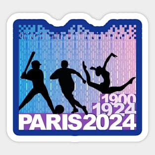 Parisian Games 2024 Sticker